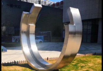 月亮船雕塑供給，中式工藝，不銹鋼月亮船雕塑精品