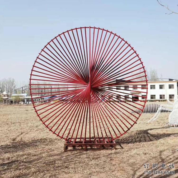 圓環(huán)雕塑定價，拉絲工藝，鏤空圓環(huán)雕塑制作廠家