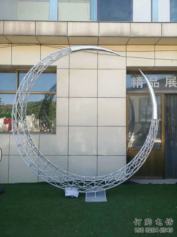 圓環(huán)雕塑精選，多彩藝術(shù)，鏤空圓環(huán)雕塑生產(chǎn)優(yōu)價