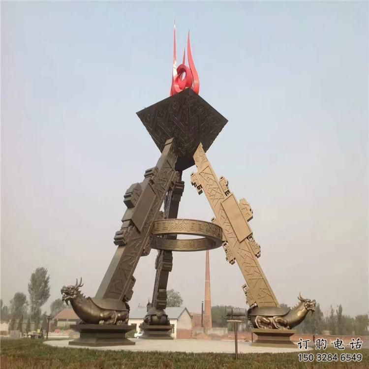 火炬雕塑指用，景觀雕塑，不銹鋼火炬雕塑點(diǎn)擊