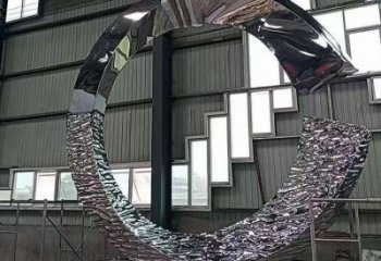 圓環(huán)雕塑造型選用，美陳雕塑，抽象不銹鋼圓環(huán)雕塑標(biāo)準(zhǔn)