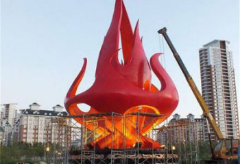 火炬雕塑優(yōu)選，陸地?cái)[件，不銹鋼火炬雕塑供應(yīng)