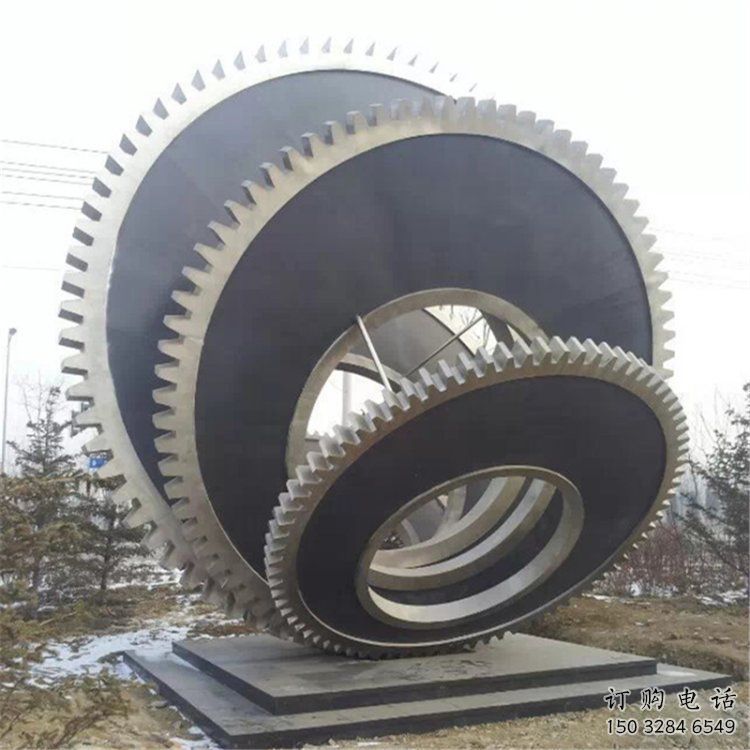 車輪雕塑供應，城區(qū)小品，異形車輪雕塑制造商