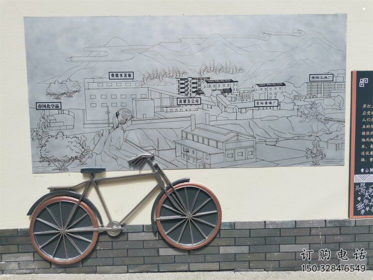 水車雕塑預(yù)定，城區(qū)小品，民俗水車雕塑制造商