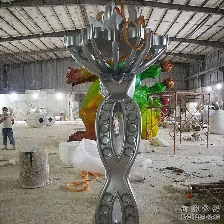 雕塑鉆戒制造，街景小品，景觀不銹鋼鉆戒雕塑優(yōu)價
