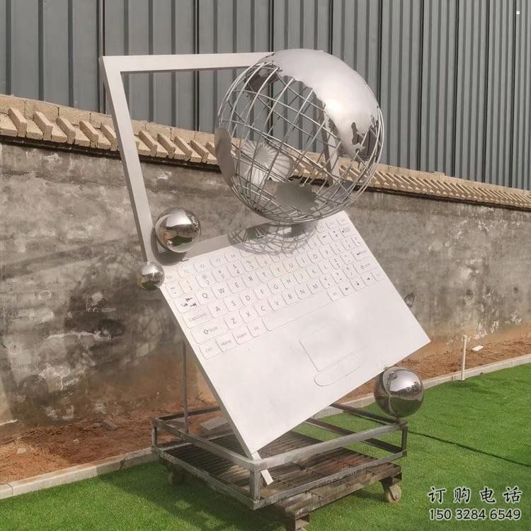 筆記本雕塑展品，彩鋼制作，景觀筆記本雕塑精品