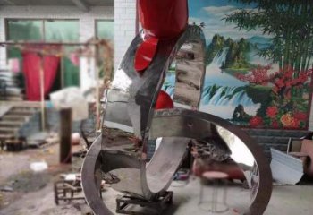 歐式指環(huán)雕塑