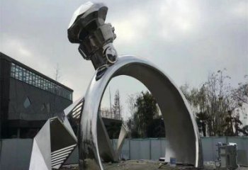 鉆戒雕塑服務(wù)商，景觀雕塑，不銹鋼鉆戒雕塑廠家選定