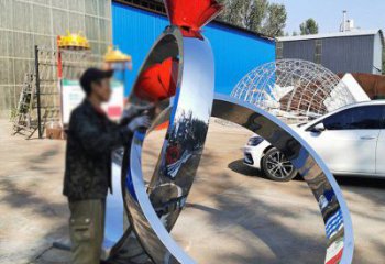 鉆戒雕塑制作專供，園林裝飾，建筑鉆戒雕塑廠家