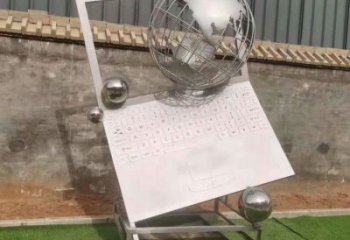 鏡面電腦雕塑