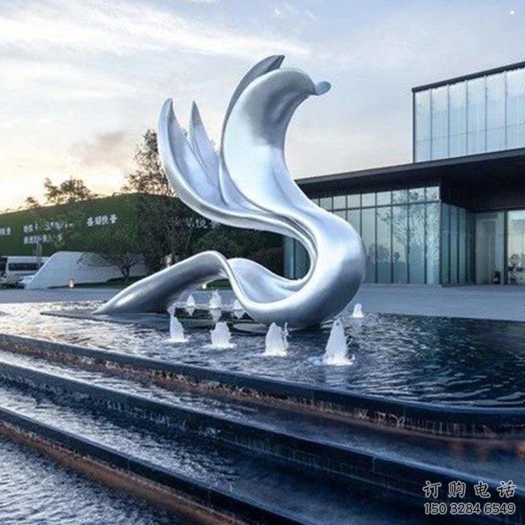 主題天使之翼雕塑供給，中式工藝，翅膀雕塑精品