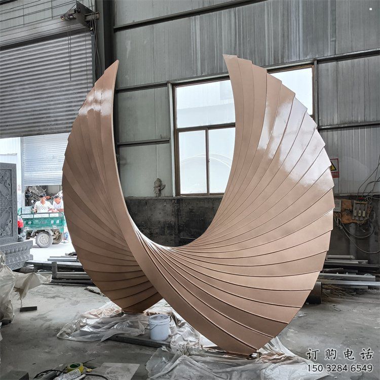 羽翼雕塑工廠優(yōu)選，城市裝飾，景觀不銹鋼羽翼雕塑供給