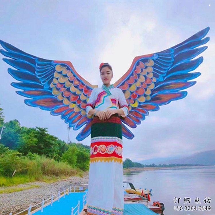 羽翼雕塑精品，白鋼構(gòu)件，不銹鋼羽翼雕塑供求