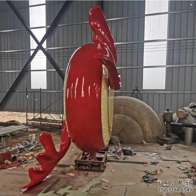 景觀鑼鼓雕塑選用，美陳雕塑，抽象不銹鋼鑼鼓雕塑標(biāo)準(zhǔn)
