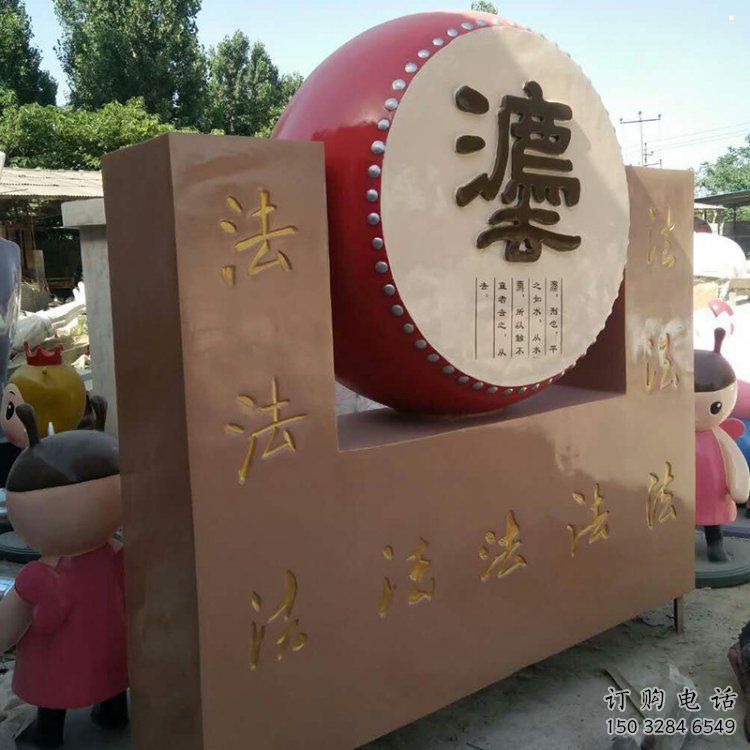鐵鼓雕塑點擊，景觀雕塑，別墅鐵鼓雕塑供求