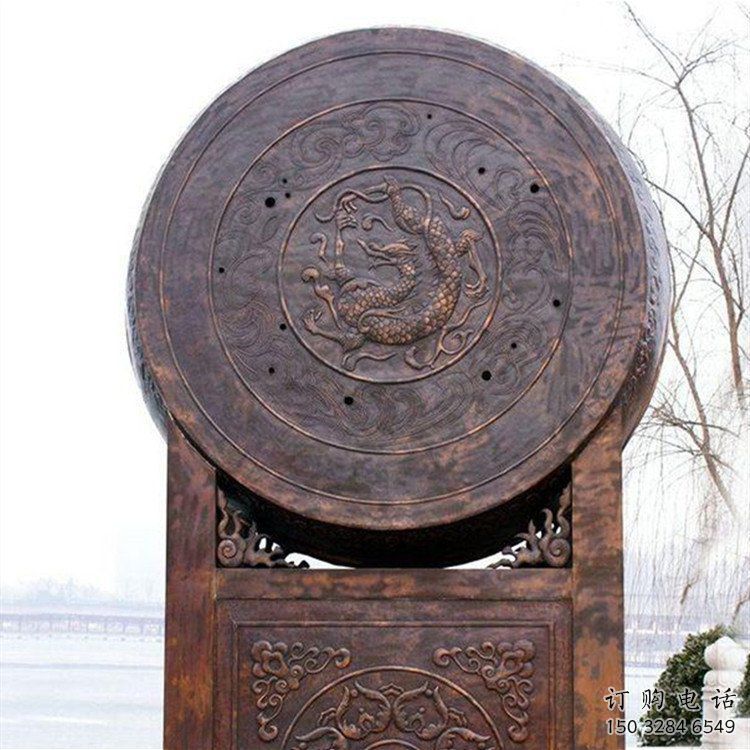 銅鼓雕塑建筑通用，街頭雕塑，企業(yè)銅鼓雕塑標準