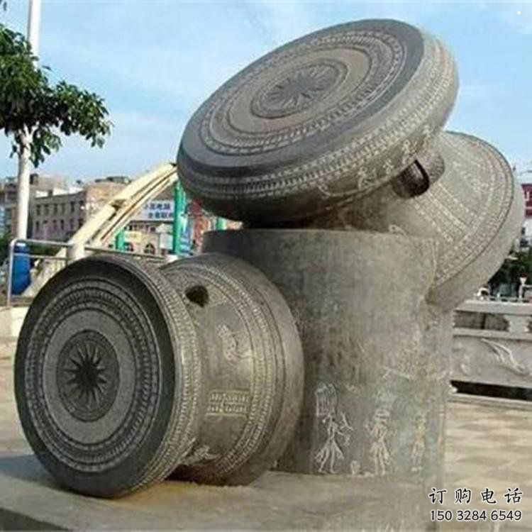 銅鼓雕塑生產(chǎn)商，街頭藝術(shù)，藝術(shù)銅鼓雕塑精選