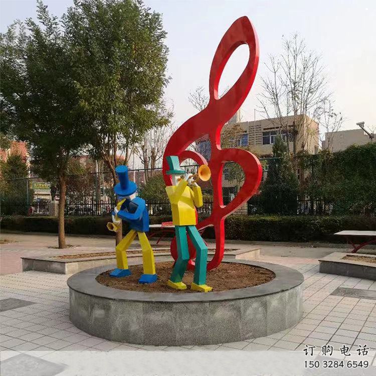音樂符號雕塑常用，景觀概念，景觀音樂符號雕塑擺件