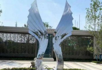 戶外翅膀雕塑，公園歐式雕塑，公園工藝