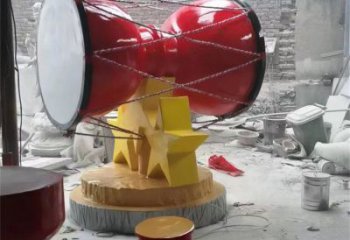 戶外手拍鼓通用，陸地擺件，不銹鋼手拍鼓雕塑制作優(yōu)選