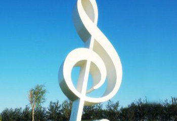 音樂符號雕塑定價，景觀雕塑，園林音樂雕塑擺件批發(fā)