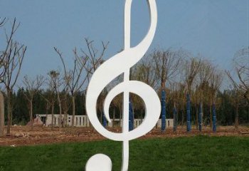 音樂符號雕塑供需，美陳雕塑，歐式景觀音樂雕塑承接