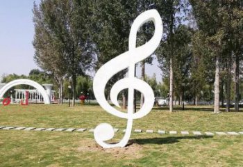 音樂符號雕塑精選，歐式風格，藝術音樂符號雕塑指用