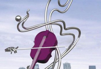音樂符號雕塑生產，白鋼構件，白鋼音樂符號雕塑通用