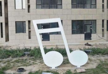 音樂符號方案供應(yīng)，圓雕體系，景觀符號雕塑制作展品
