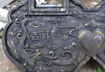 彩繪鎖子雕塑通用，花園小品，玻璃鋼鎖子雕塑優(yōu)價(jià)