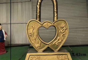 鎖子雕塑造型供需，廣場雕塑，城市玻璃鋼鎖子雕塑選用