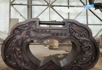 鎖子雕塑優(yōu)選，城市裝飾，展示鎖子雕塑定做