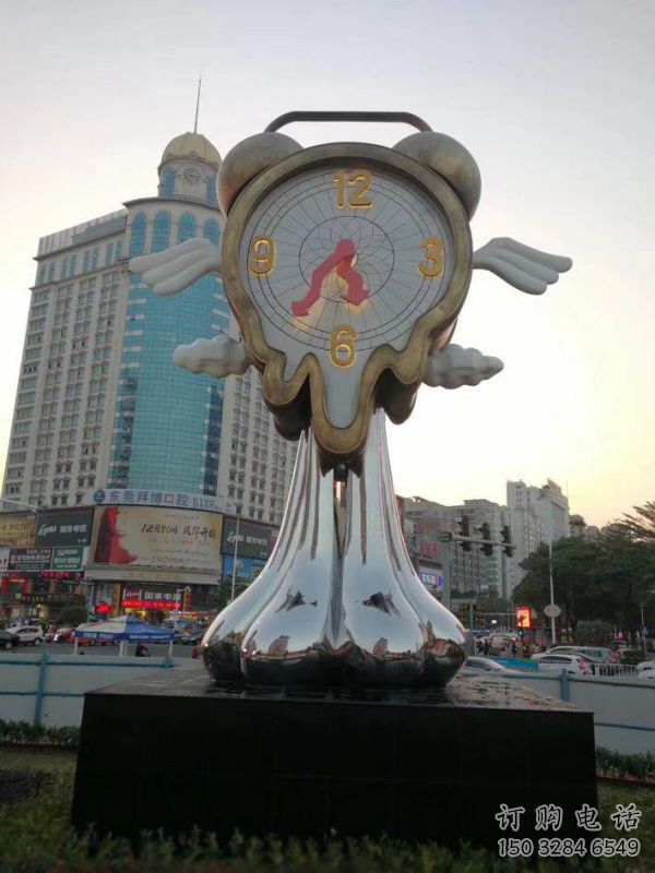 西固鐘表雕塑 西固鐘表雕塑