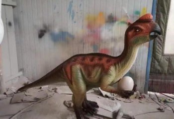 莆田抽象恐龍雕塑制造，動物雕塑，玻璃鋼恐龍雕塑展品