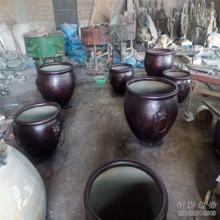 洛陽(yáng)鑄銅缸雕塑訂購(gòu) 洛陽(yáng)鑄銅缸雕塑訂購(gòu)
