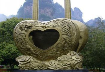 許昌藝術(shù)同心鎖雕塑承接，景區(qū)案例，公園鎖子雕塑定制