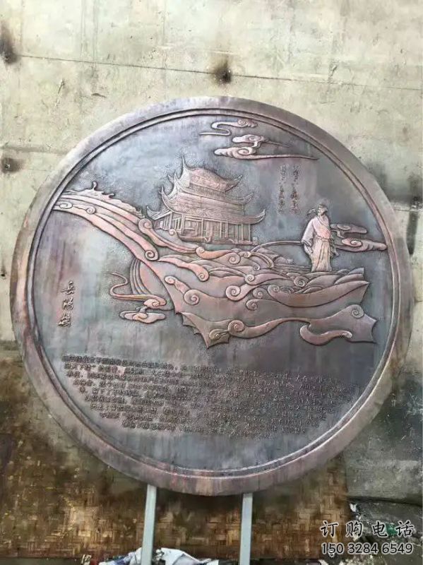 衡陽純銅浮雕專供，城堡雕塑，城堡浮雕生產(chǎn)廠家