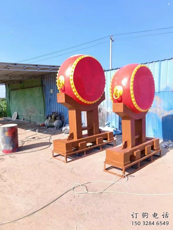 湘西景觀戰(zhàn)鼓雕塑 湘西景觀戰(zhàn)鼓雕塑