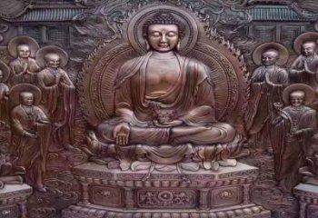 黃石鍛銅浮雕常用，寺廟景觀，黃銅佛像浮雕生產(chǎn)商