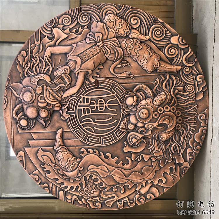 無錫戶外浮雕供求，村標(biāo)概念，鍛銅浮雕制作廠家
