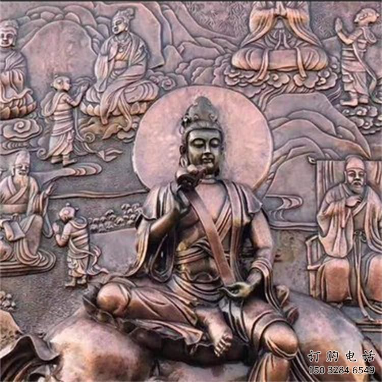 西湖佛像浮雕精選，鑄銅藝術(shù)，鑄造佛像浮雕廠家