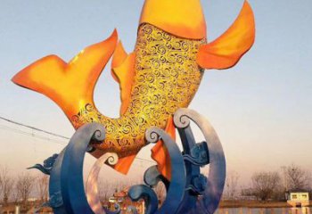九臺(tái)園林鯉魚雕塑