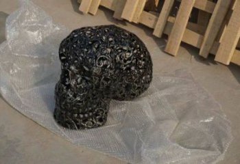 城中酒店骷髏雕塑