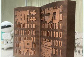 果洛銅書籍雕塑廠家，鑄造工藝，銅書籍雕塑精選