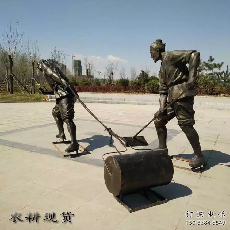 資陽民俗農(nóng)夫雕塑 資陽民俗農(nóng)夫雕塑