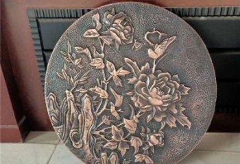 林芝鍛銅浮雕廠家，露天雕塑，鑄銅福字浮雕訂做