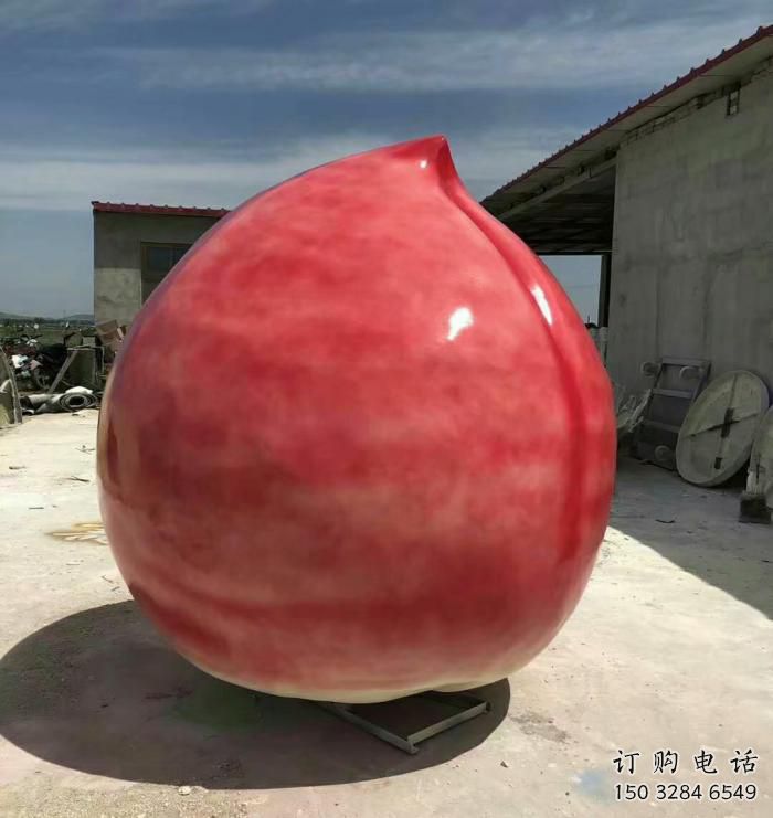 九龍坡公園壽桃雕塑 九龍坡公園壽桃雕塑