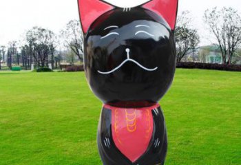 大渡口廣場小貓雕塑，動(dòng)物擺件，仿古工藝